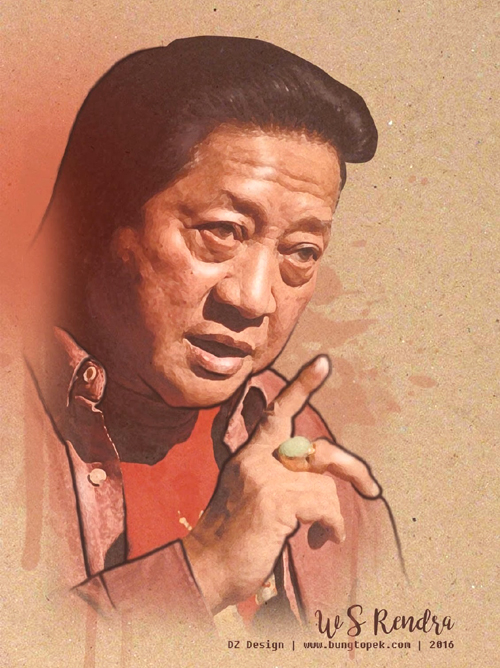 W.S. Rendra si Burung Merak dan Karya Puisinya yang Viral di Media ...