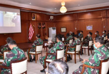 Photo of Jajaran Kolinlamil Ikuti Peringatan  HUT TNI ke-75 Secara Virtual
