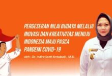 Photo of Pergeseran Nilai Budaya Melalui Inovasi dan Kreativitas Menuju Indonesia Maju Pasca Pandemi Covid-19