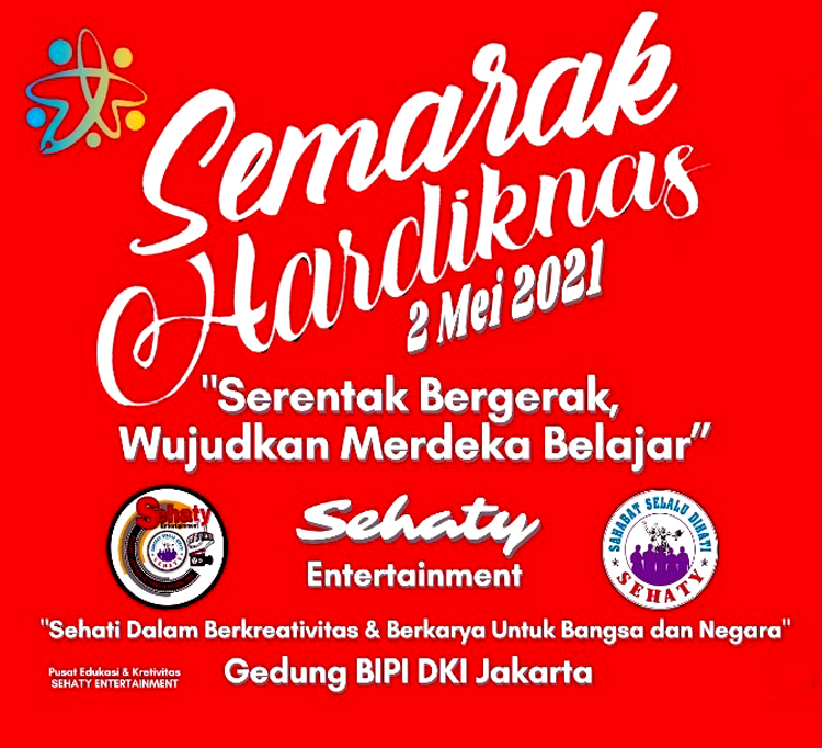 Flyer perayaan Hardiknas 2021