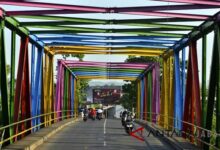 Photo of Jembatan Warna sebagai Objek Pariwisata