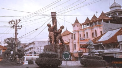 Photo of Tugu Pembangunan Lampung Utara, Salah Satu Ikon Kotabumi yang Pamornya Kian Memudar