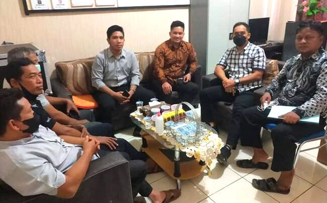 PSHT silaturahmi ke Polres Paser