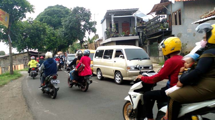 Jalur menuju Lembang