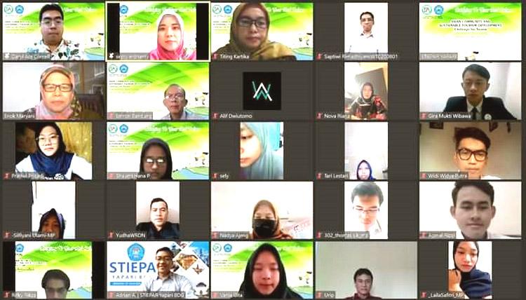 Peserta program (SEISC) sesi ke-10 yang dilaksanakan pada Selasa (22/03/2022)