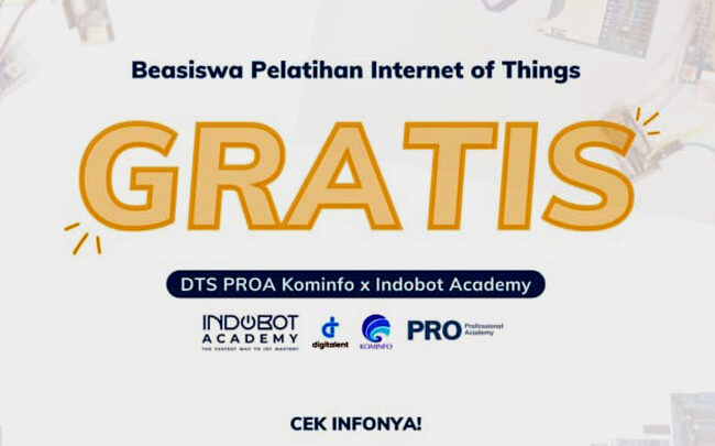 Ilustrasi pelatihan gratis Internet of Things