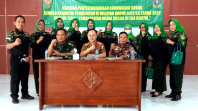 Photo of Catatan Kegiatan Komunikasi Sosial Kodim 0412 di Aula Kodim 0412 Lampung Utara