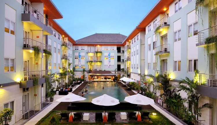 Hotel Harris Riverview, Kuta, Bali.