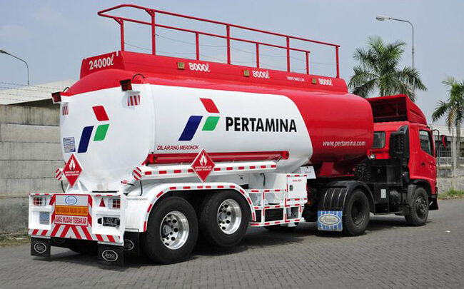 Truk Tangki BBM Pertamina