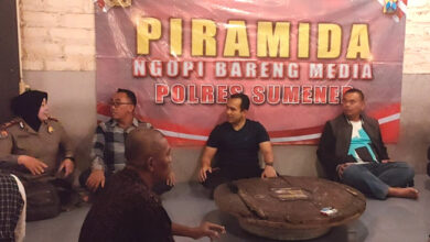 Photo of Sudah Delapan Bulan Polres Sumenep Gelar Minum Kopi Bersama Persatuan Jurnalis Indonesia