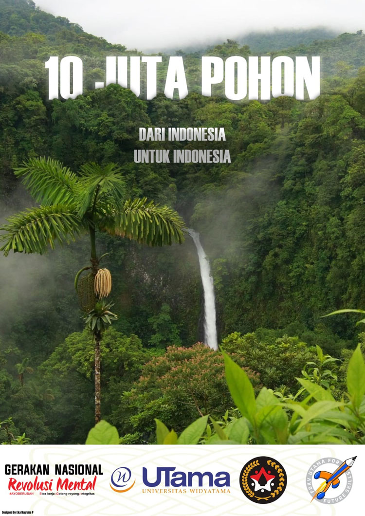 poster 10 juta pohon