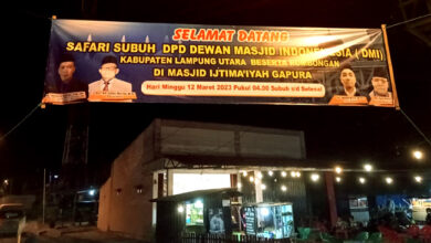 Photo of DMI Lampung Utara Safari Subuh ke Masjid Istima’iyah Gapura, Kotabumi, Kabupaten Lampung Utara