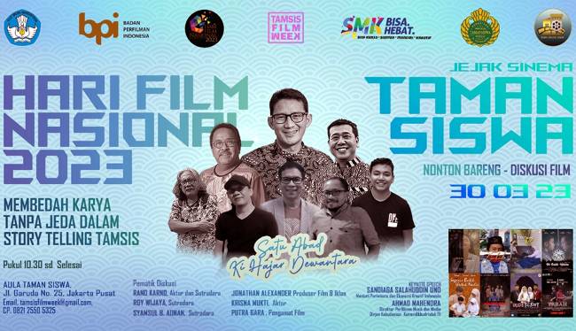 Ilustrasi: Flyer Perayaan "Hari FIlm Nasional"
