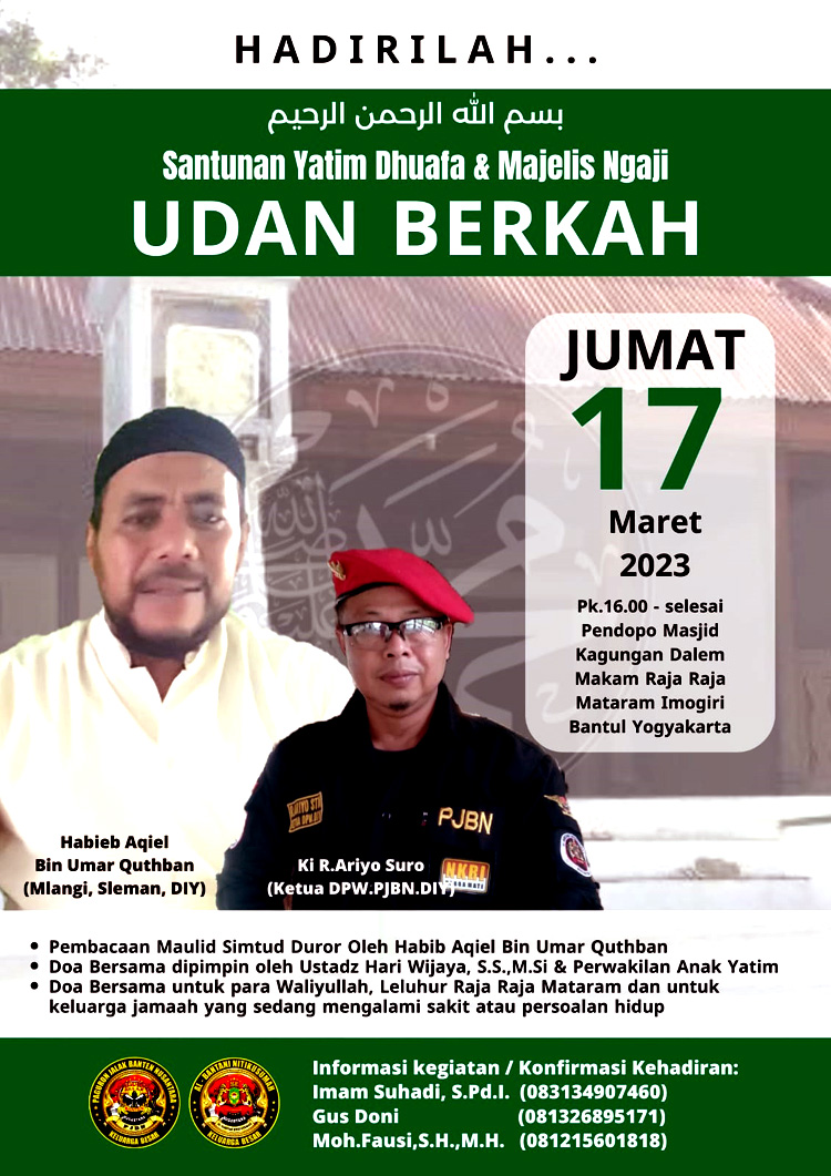 Santunan Yatim Duafa dan Majelis Ngaji "Udah Berkah"