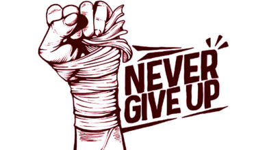 Photo of Never Give Up