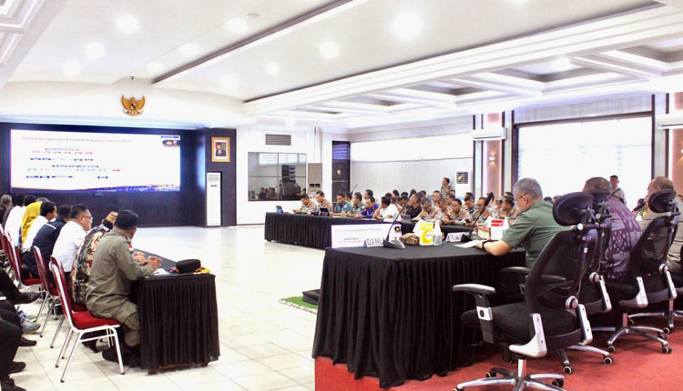 Rakor Lintas Sektoral dalam rangka operasi kepolisian terpusat Polda Kalbar