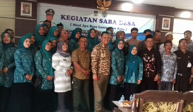 Camat Parongpong hadiri acara Saba Desa