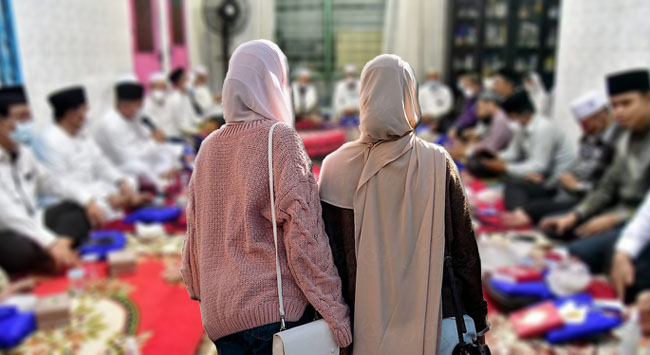 Ilustrasi emak pulang