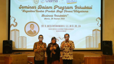 Photo of Universitas Widyatama Gelar Seminar Bisnis Bertajuk “Legalitas Usaha Produk bagi Tenant Widyatama”