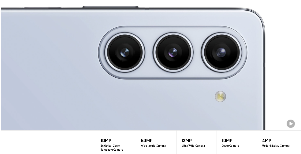 samsung galaxy z fold 5 - camera