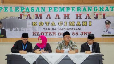 Photo of Pelepasan 202 Calon Jamaah Haji Kota Cimahi dihadiri Sekda Kota Cimahi