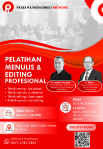 pelatihan menulis 2025 bandung, pelatihan menulis 2025 jakarta, pelatihan menulis 2025 surabaya, Pelatihan Menulis dan Editing Profesional, pelatihan menulis 2025 yogyakarta, pelatihan menulis 2025 online, pelatihan meulis 2025 medan