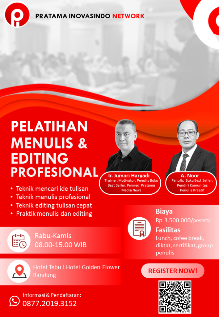 pelatihan menulis 2025 bandung, pelatihan menulis 2025 jakarta, pelatihan menulis 2025 surabaya, Pelatihan Menulis dan Editing Profesional, pelatihan menulis 2025 yogyakarta, pelatihan menulis 2025 online, pelatihan meulis 2025 medan