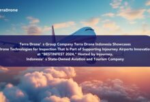 Photo of Perusahaan Grup Terra Drone, Terra Drone Indonesia, Tampilkan Teknologi Drone untuk Inspeksi sebagai Bagian dari Inovasi Bandara Injourney di Acara “BESTINFEST 2024” yang Diselenggarakan oleh Injourney