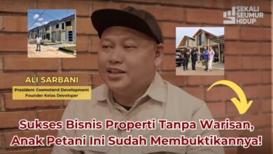 Photo of Kisah Anak Petani yang Nekat Bisnis Properti : Jatuh Bangun Ali Jadi Raja Properti