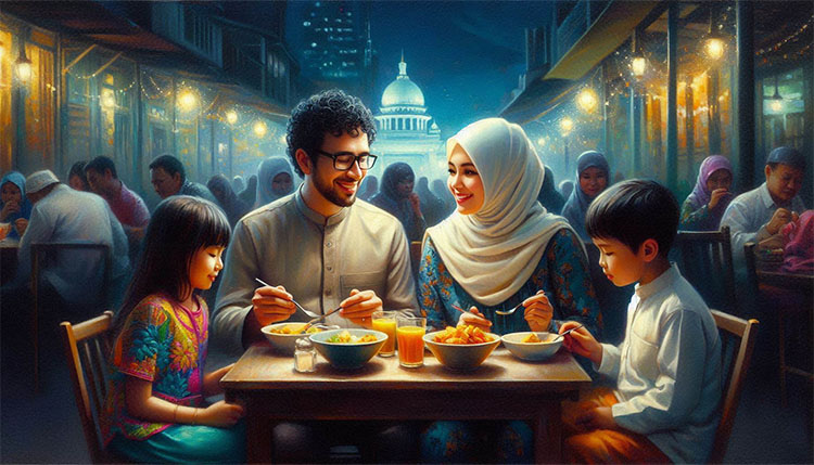 Makan di restoran