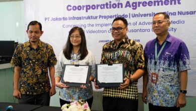 Photo of Jangkau Institusi Pendidikan, JIP Luncurkan LED Videotron di Lingkungan Kampus BINUS