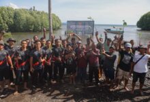 Photo of Dukung Pelestarian Pesisir, Kogabwilhan III Tanam 1.000 Mangrove di Pantai Gambesi