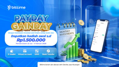 Photo of Bittime PayDay GainDay, Manfaatkan Momen Gajian untuk Memaksimalkan Potensi Investasi Aset Kripto Pengguna