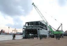 Photo of Dari Pelabuhan Belawan, Bantuan Logistik TNI AD Menuju Wilayah Terdampak