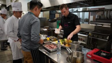 Photo of Hotel Management BINUS University Hadirkan Callum Hann, Australian MasterChef Personality