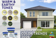 Photo of Tren Warna Cat Rumah 2026, Aquaproof Warm & Earthy Tones