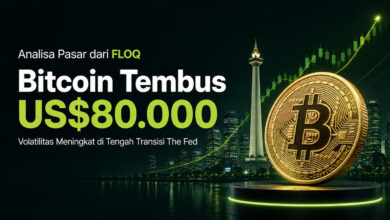 Photo of Bitcoin Tembus US$80.000, Pasar Diuji Transisi The Fed dan Perpecahan FOMC