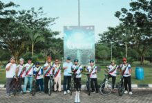 Photo of Dari Kereta hingga Sepeda, Karyawan PalmCo Dukung Kampanye Bebas Emisi Holding Perkebunan Nusantara