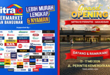 Photo of Grand Opening Mitra10 Perintis Makassar, Promo Besar untuk Elektronik dan Bahan Bangunan