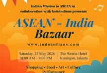 Photo of ASEAN–India Bazaar 2026 Hadir di Jakarta, Satukan Budaya, Bisnis, dan Komunitas dalam Satu Perayaan