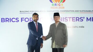 Photo of Menlu RI Sugiono Tiba di India untuk Hadiri BRICS FMM 2026