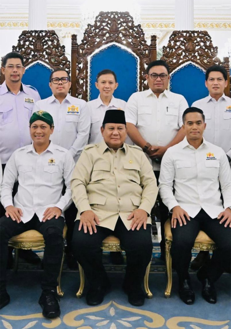 Foto bersama Presiden Republik Indonesia Prabowo Subianto - (Sumber: Istimewa)