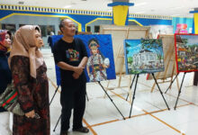 Photo of Bukan Sekadar Pameran Lukisan, Prof. Indira Santi Kertabudi Bicara Wawasan Kebangsaan di Cima’Art Edupreneur Cimahi