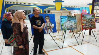 Photo of Bukan Sekadar Pameran Lukisan, Prof. Indira Santi Kertabudi Bicara Wawasan Kebangsaan di Cima’Art Edupreneur Cimahi